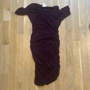 Motherhood Maternity bodycon dress